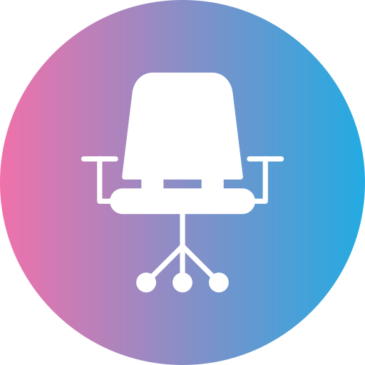 silla de oficina icono gratis