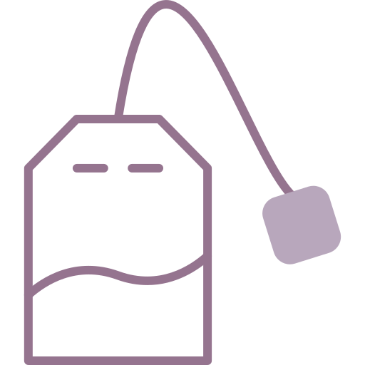 chá em saquinho grátis ícone