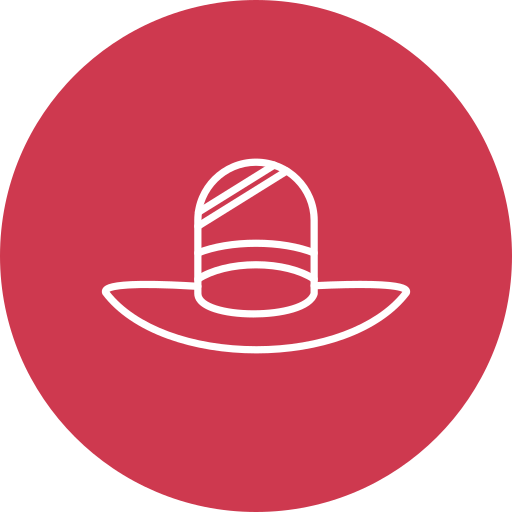 sombrero de vaquero icono gratis