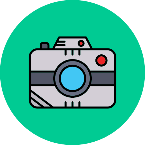 câmera fotografica grátis ícone