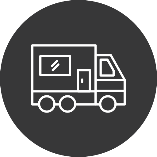 furgoneta camper icono gratis