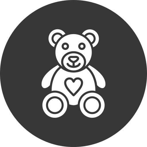 oso de peluche icono gratis