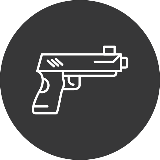 pistola icono gratis