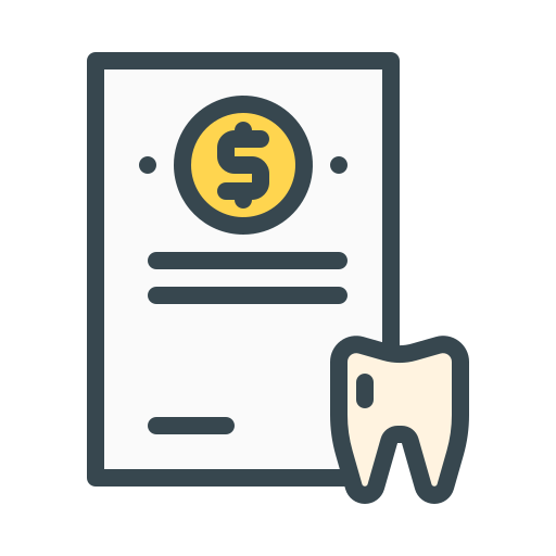 Dental invoice free icon Dental invoice free icon