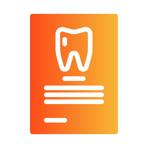 registro dental icono gratis
