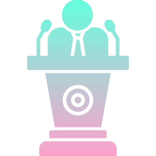 discours Icône gratuit