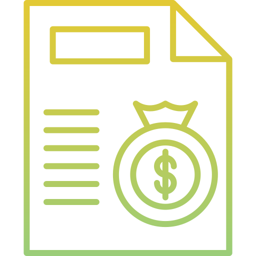 자금 조달 무료 아이콘