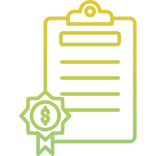 certificado icono gratis