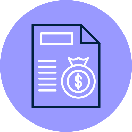 자금 조달 무료 아이콘