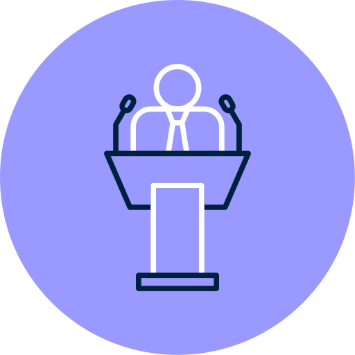 Speech free icon Speech free icon