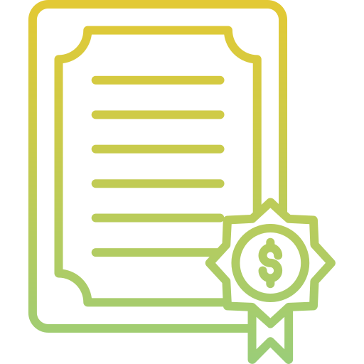 autoridad certificada icono gratis