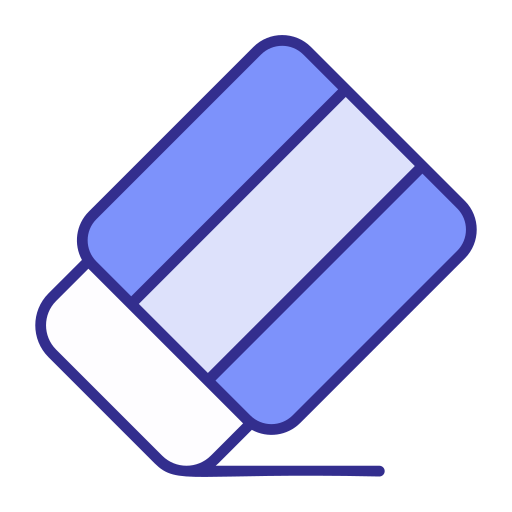 Eraser free icon