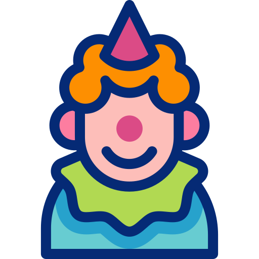 clown Icône gratuit clown Icône gratuit