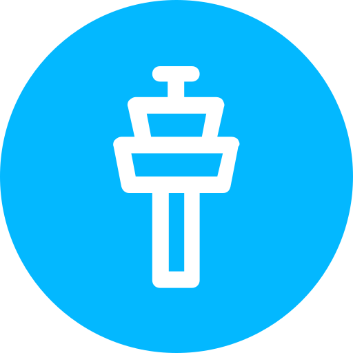 Control tower free icon