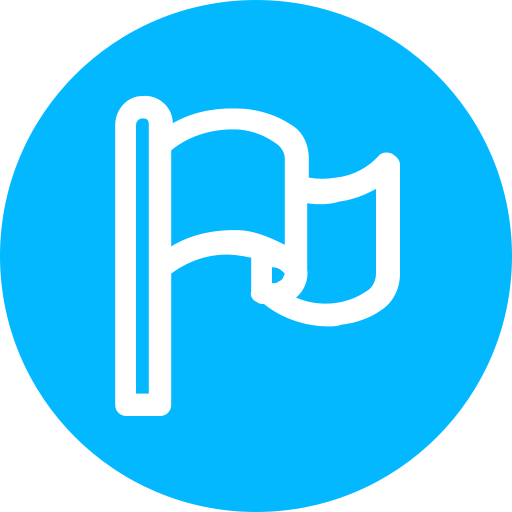 Flag free icon