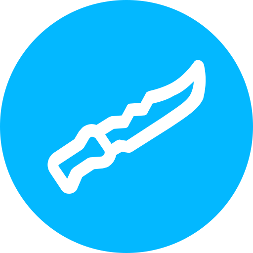 Knife free icon Knife free icon