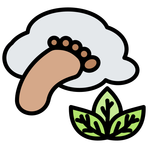 Экологический след бесплатно иконка Экологический след бесплатно иконка