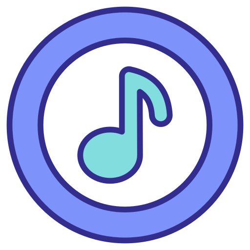 notas musicales icono gratis