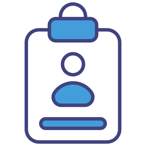 registro icono gratis