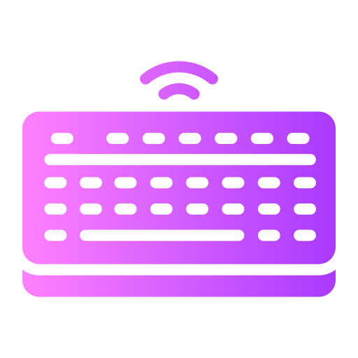 teclado inalambrico icono gratis