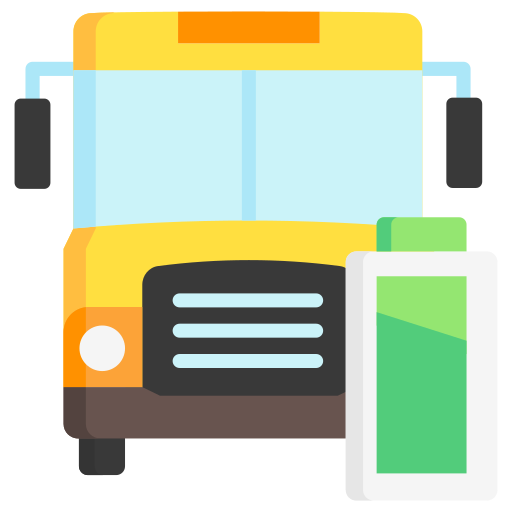 Electric bus free icon Electric bus free icon