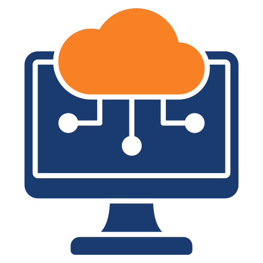 computación en la nube icono gratis