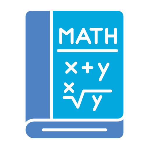 libro de matemáticas icono gratis