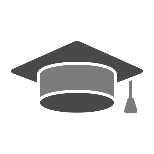 gorro de graduación icono gratis