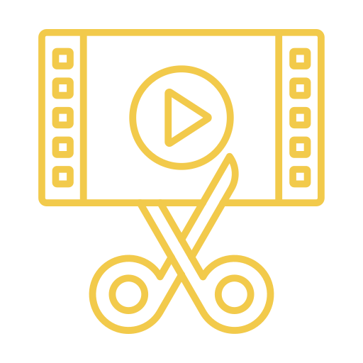montage de films Icône gratuit