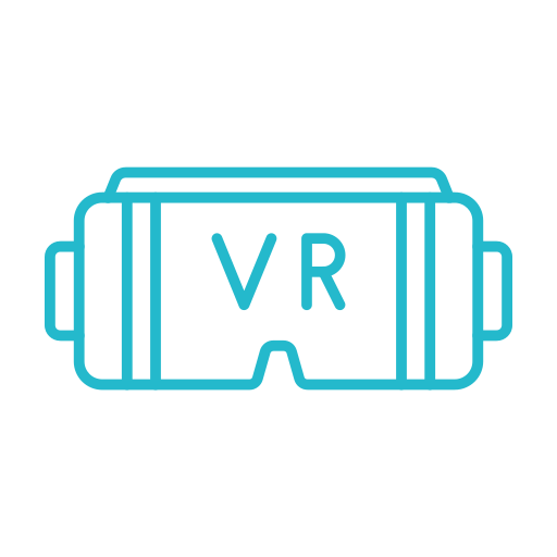 gafas de realidad virtual icono gratis