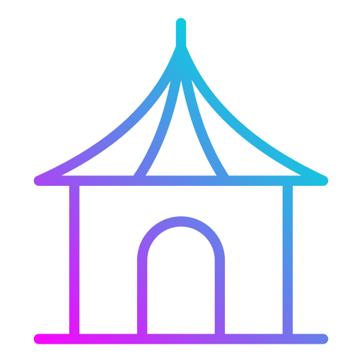 Цирковая палатка бесплатно иконка