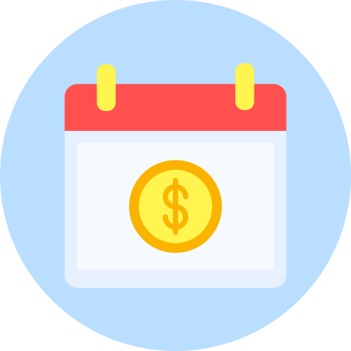 월급날 무료 아이콘