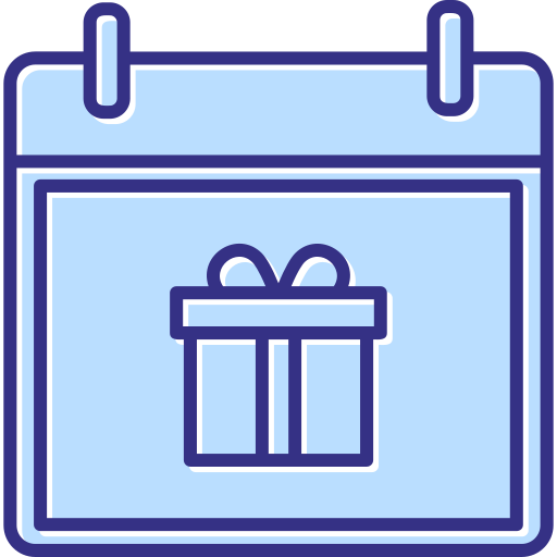 caja de regalo icono gratis