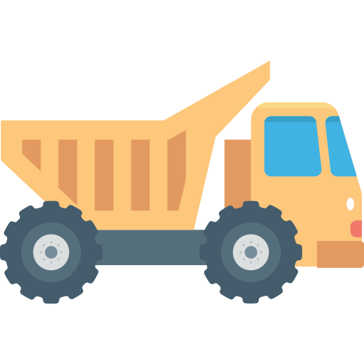 Dump truck free icon