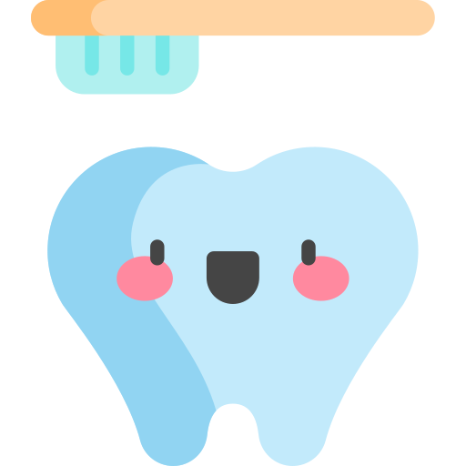 Teeth brushing free icon
