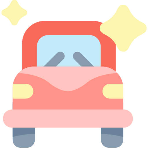 Car Kawaii Flat icon