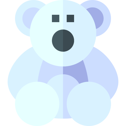 Oso de peluche icono gratis