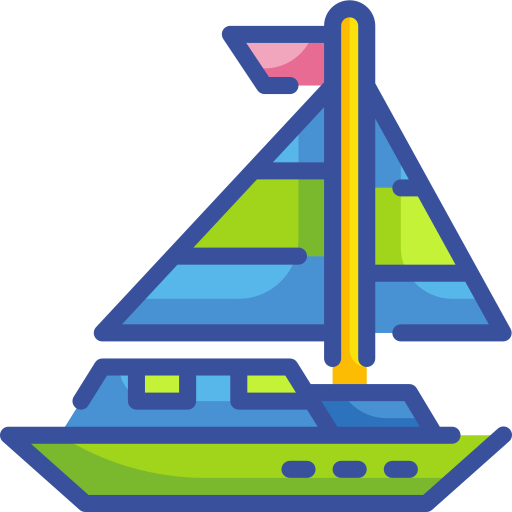 Boat Wanicon Lineal Color icon