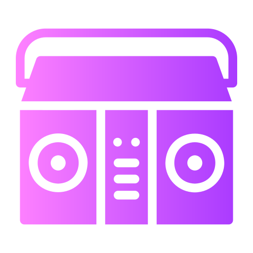 boombox icono gratis