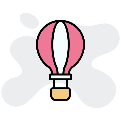 Hot air balloon free icon Hot air balloon free icon