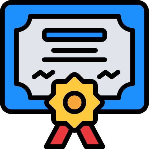 Certicate free icon Certicate free icon