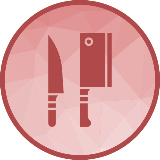 cuchillos de cocina icono gratis