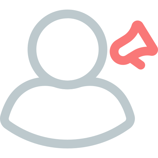 anunciante icono gratis