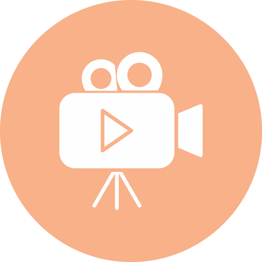 camara de video icono gratis