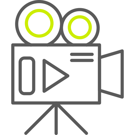 camara de video icono gratis