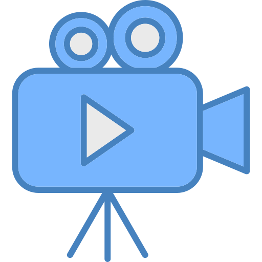 camara de video icono gratis