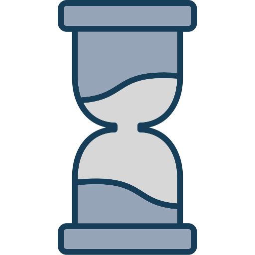 reloj de arena icono gratis