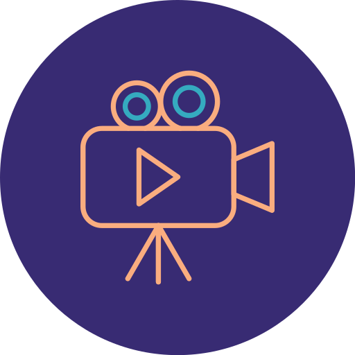 caméra vidéo Icône gratuit