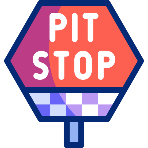 Pit stop free icon
