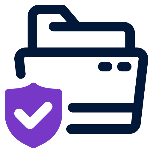 protección de archivos icono gratis